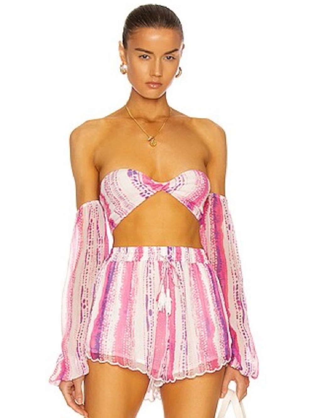 Rococo Sands Pink and Purple Top